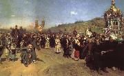 Religious Procession in the Province of Kursk, Ilya Repin